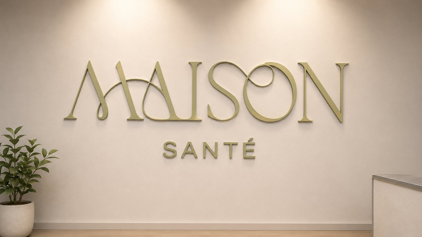 Custom Solid Acrylic sign For Dimi Galanopoulos