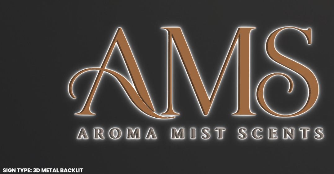 Custom Fabricated Backlit Channel Letter Sign For Avram Shaba