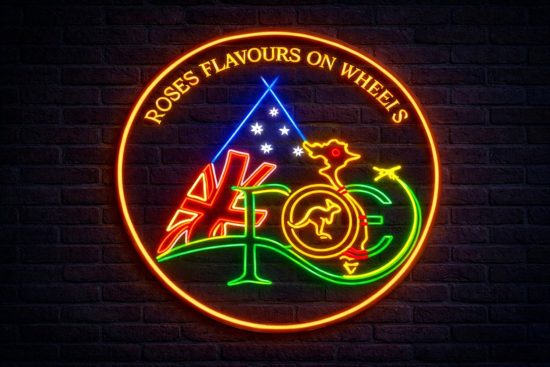 Custom Acrylic Backlit Sign and Neon Signs for Rose To