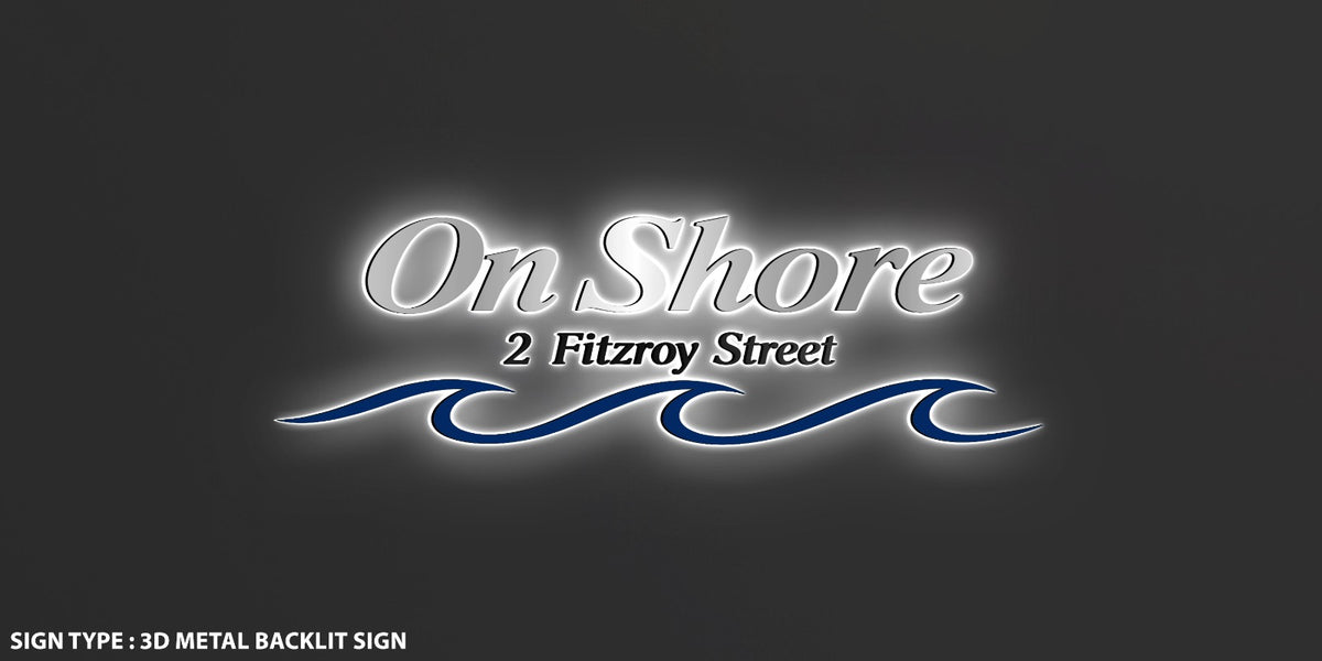 Custom Fabricated Backlit Channel Letter for Basil