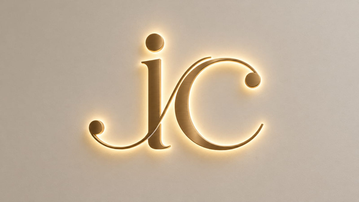 Custom Fabricated Backlit Channel Letter Sign for Taliyah Mahmoud