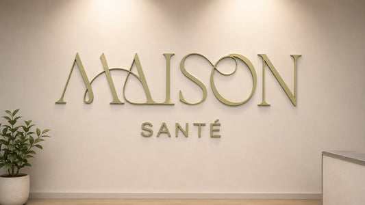 Custom Solid Acrylic sign For Dimi Galanopoulos