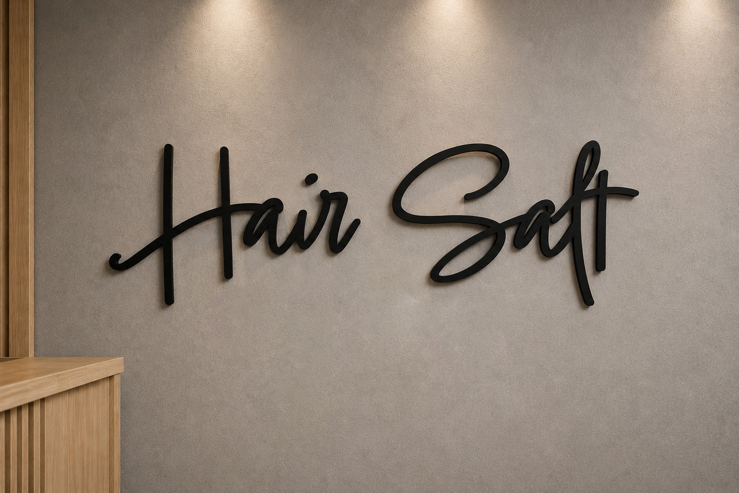 Custom Solid Acrylic Sign For Jalin Cottrill