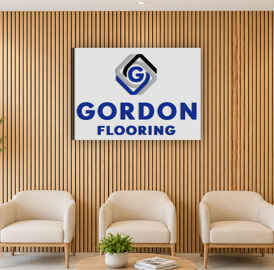 Custom Solid Acrylic office Sign with Acrylic Backboard for Michelle Gordon
