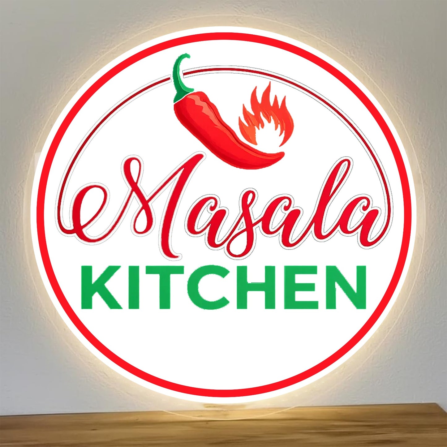 Custom Acrylic Backlit Sign for Rimpy Singh