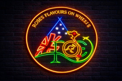 Custom Acrylic Backlit Sign and Neon Signs for Rose To