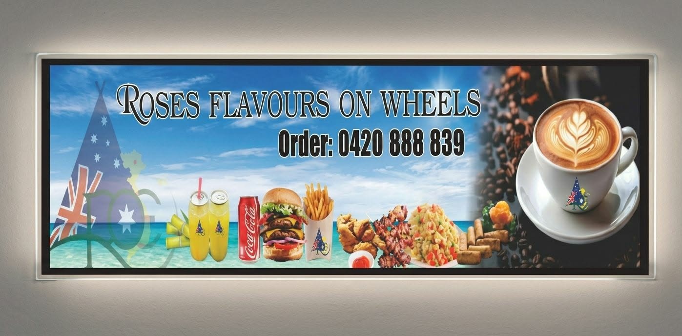 Custom Acrylic Backlit Sign and Neon Signs for Rose To