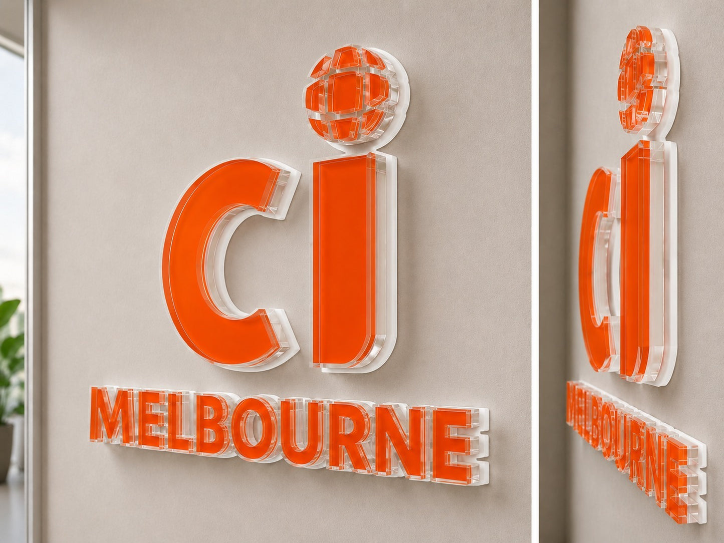 Custom Acrylic Sign For Eliana Chegure